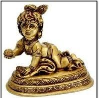 Brass Krishna