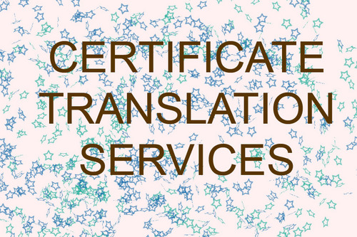 Certificate Translation Services By TRID INDIA