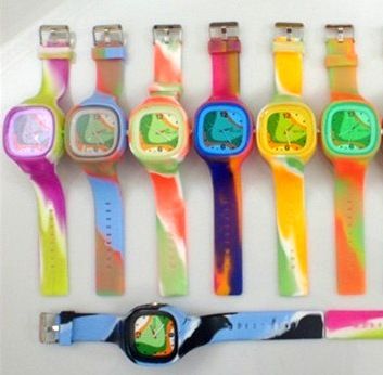 Waterproof Silicone Jelly Watch