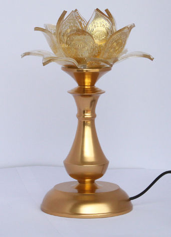 Seven Colored Lotus Lamp