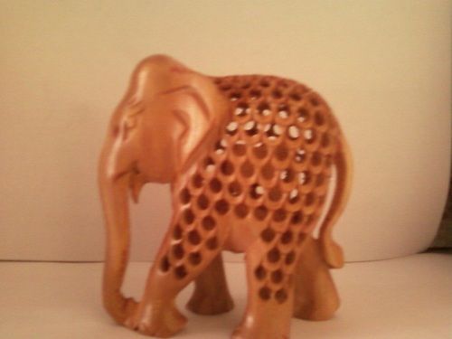 Wooden Jaali Elephant