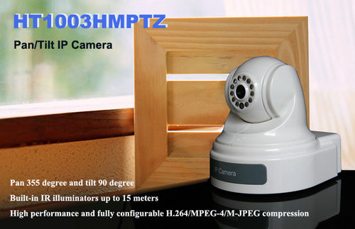 PTZ H. 264 IP Camera / Two-Way Audio