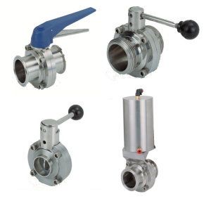 Key-lead Butterfly Valves