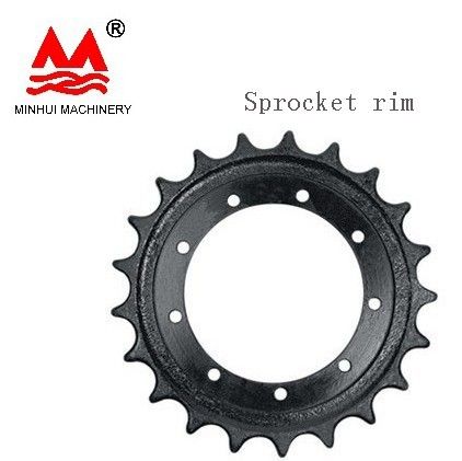 Excavator Under Carriage Sprocket Rim PC130