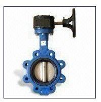 Lug Butterfly Valve Lever with 40 to 300mm Nominal Diameter