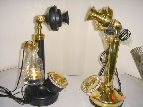 Telephone Candle Stand