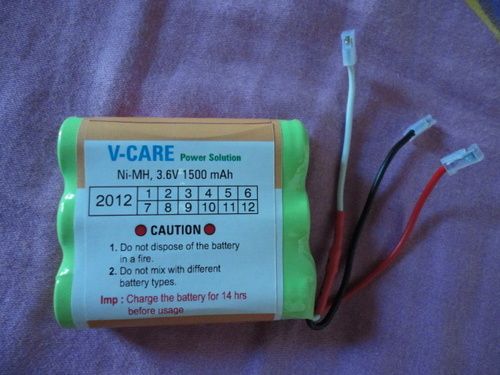 Ni-MH Battery 3.6V