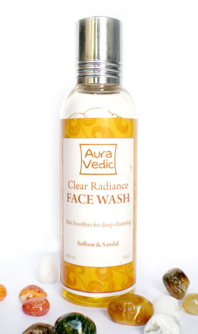 Ayurvedic Clear Radiance Face Wash With Saffron Sandal