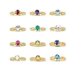 Birthstones & Rings