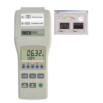 6363 Portable And Lightweight 0 To 500ah Meco Battery Capacity Tester 