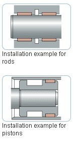 SKF Guide Rings and Guide Strips - PTFE, Phenolic, Acetal Resin | Guide Piston, Guide Rod, Withstand Side Loads
