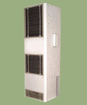 Silver And White Telecom Air Conditioner