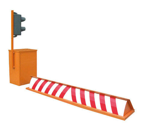 Hydraulic Road Blockers - 1.5 mm Stainless Steel, 102x25x39 cm Dimensions | Keyless Remote Control, Safety Sensors, 4.5 m Arm Length