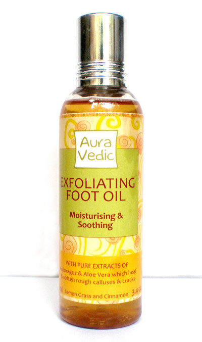 Aurvedic Exfoliating Foot Oil