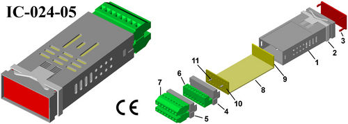 Precise Digital Panel Meter Enclosure Din 48*24*90