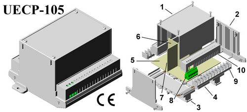 Wall Mount Plastic Electrical Enclosure 112*78*110