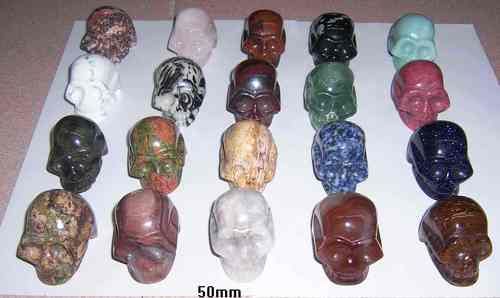 Gemstone Skull