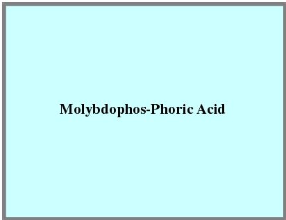 Molybdophos-Phoric Acid