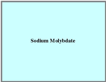 Sodium Molybdate