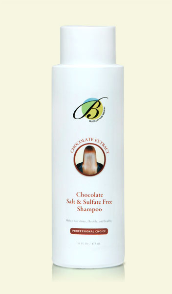 चॉकलेट नमक और सल्फेट मुक्त शैम्पू