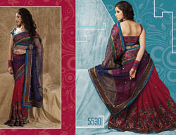 Sequins Work Sarees