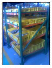 Heavy Duty Two Bin Racking System