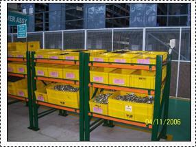 Two Bin Racking System