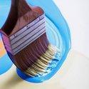 Straight Paint Brushes - High Quality Synthetic Bristles | Durable, Versatile, Ideal for Fine Detailing