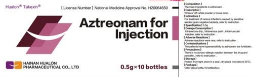 Aztreonam For Injection