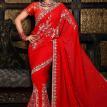 Embroider Red Saree