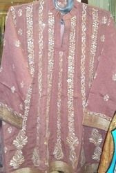 Designer Chanderi Silk Top