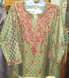 Designer Tusser Silk Top