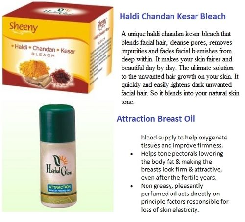 Smooth Texture Haldi Chandan Kesar Bleach