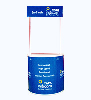 Round Promotional Counter