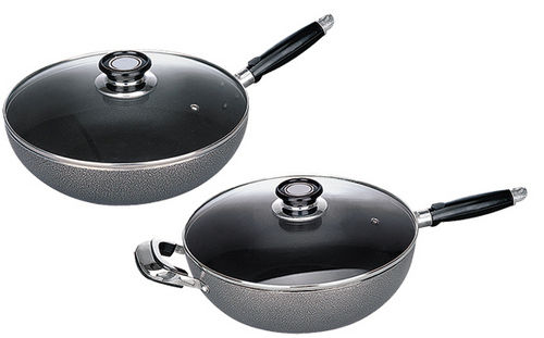 Aluminum Cookware With Glass Lid