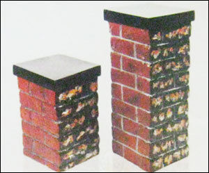 Plastic Brick Pillar