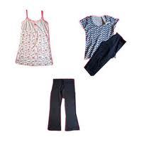 Girls Pajamas - 100% Cotton & Polyester Blend, Available in Various Designs and Patterns