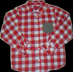 Red And White Check Shirt