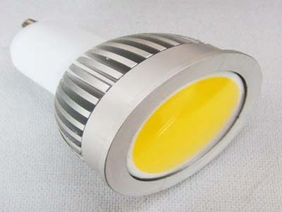 COB LED Spotlight Bulb GU10 3W