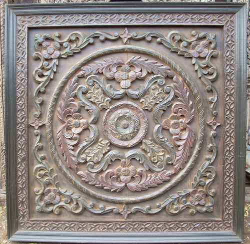 Wooden Carved Panel