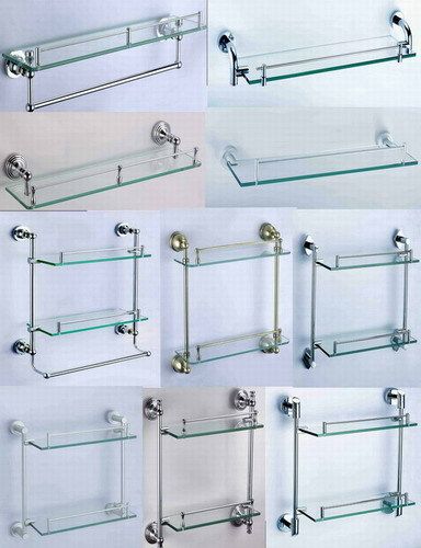 Bathroom Glass Shelf