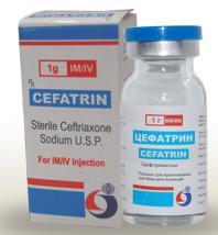 Cefatrin (Ceftriaxone Sodium) Injection