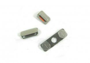 Complete Side Button Power Volume Mute Switch key for iPhone 4