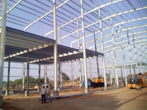 Factory Shed Fabrication - High-Grade Materials, 77x37.5 Mtrs Dimensions | Customized Solutions for Client Requirements