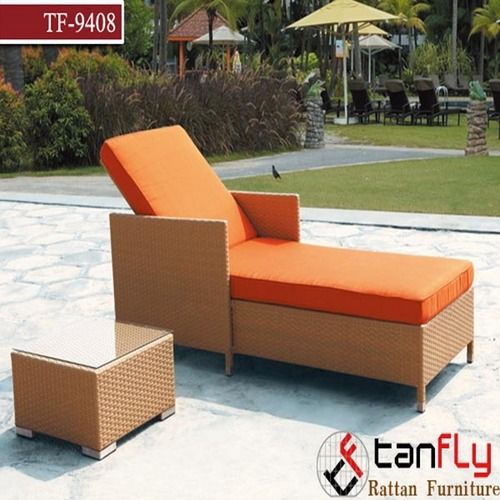 Rattan Sun Lounger