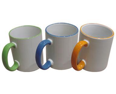 Colour Handle Mugs