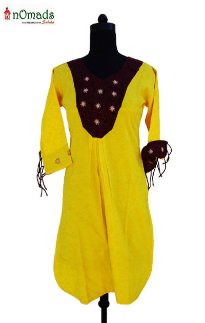 Yellow Kurta