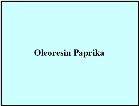 Oleoresin Paprika