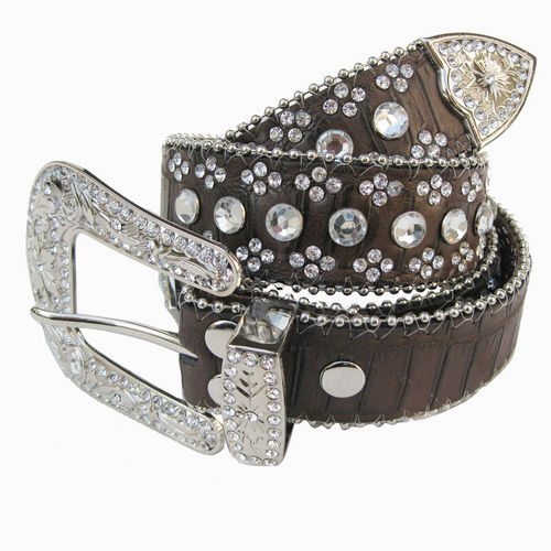 Western Rhinestone Belts