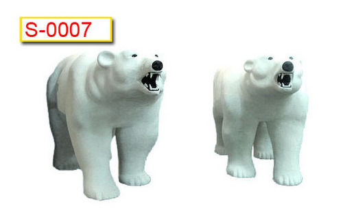 Polar Bear Sculptures for Kid's Park